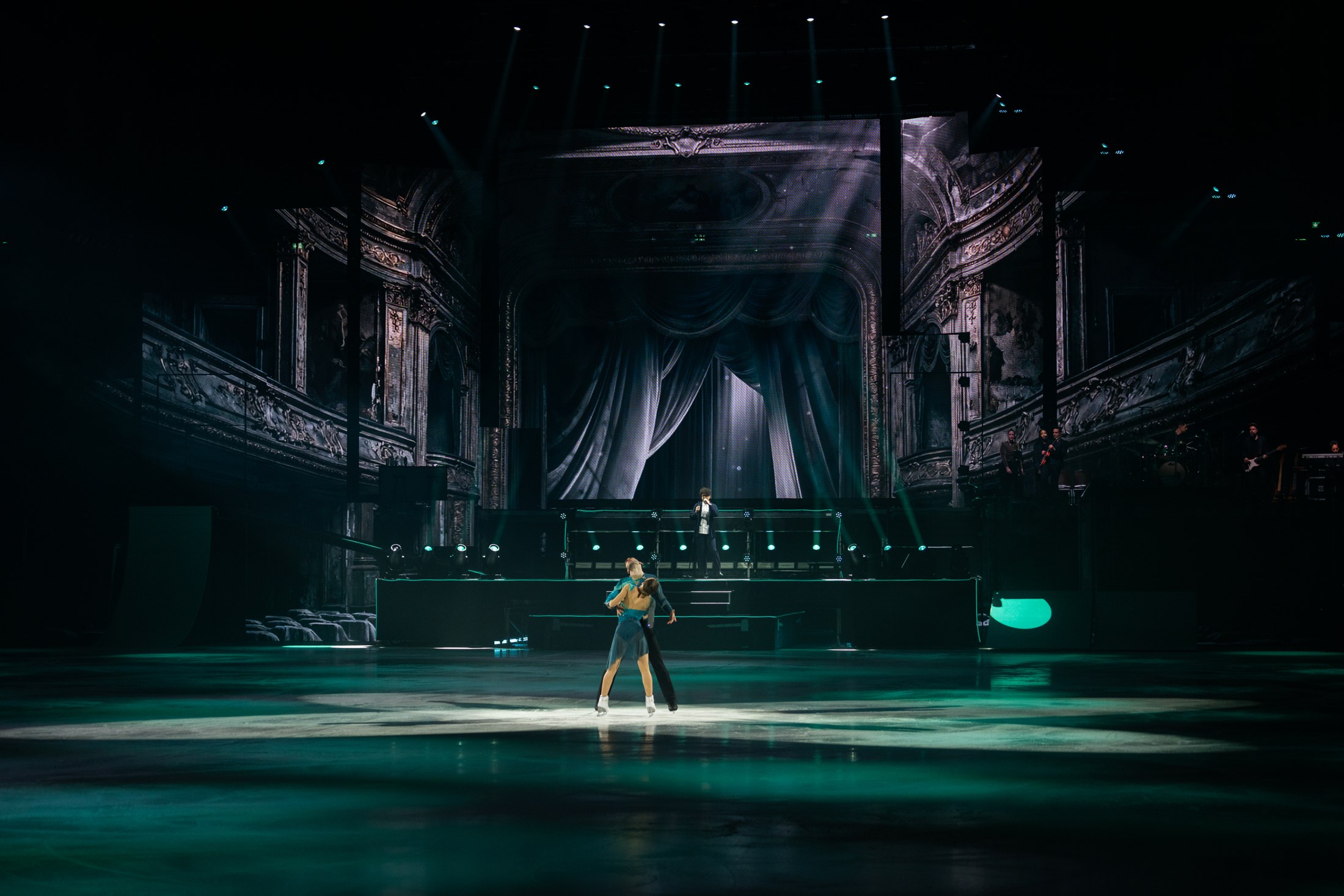 Art on Ice: Eislauf und Bühnenbild